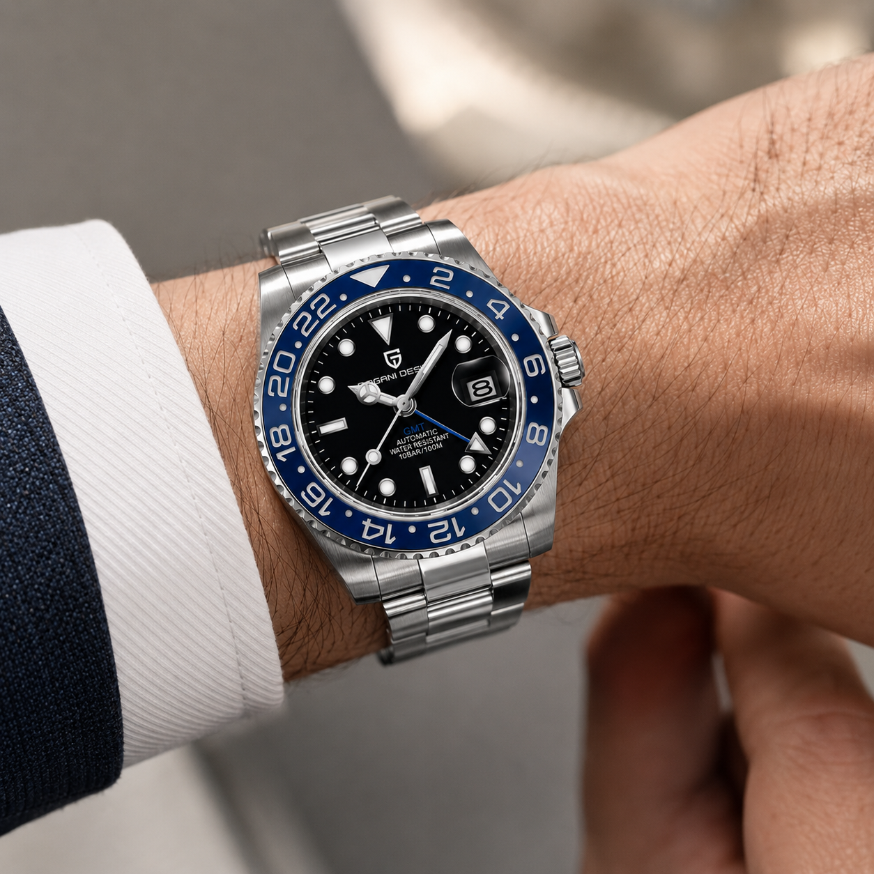 PD-1662 Blue & Black